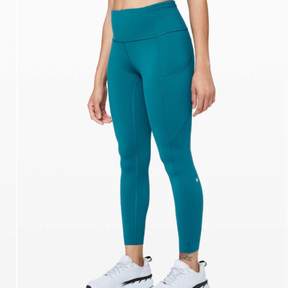 Lululemon Fast and Free Tight II 25" - Non-Reflective Nulux - Size 4